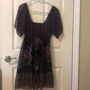 Boho floral dress